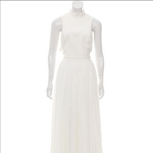 Dress, long, white , FRAME PARTNERS size 4